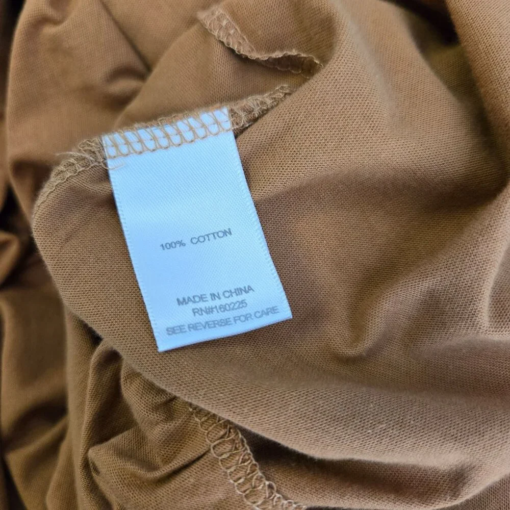 Stitchdrop womens size medium brown halter tie shoulder strap midi dress NWT - Picture 4 of 8